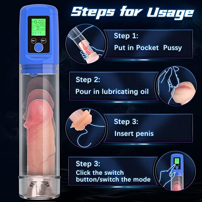3-in-1 Automatic Male Masturbation Cup 2-in-1 Suction Male Masturbation Products Male Sex Toys Adult Products Blowjob Blowjob