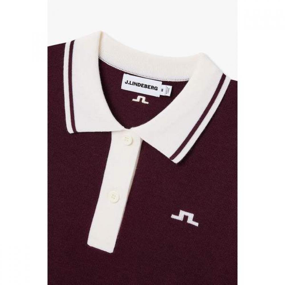 J.LINDEBERG Women Relay Knitted Polo 1546328802