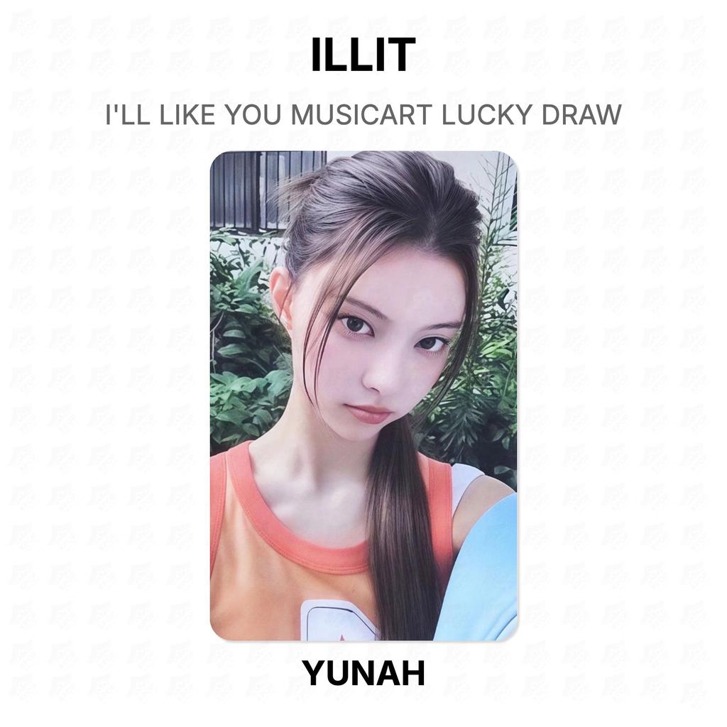 ILLIT I'LL LIKE YOU MUSICART LUCKY DRAW Official Photocard