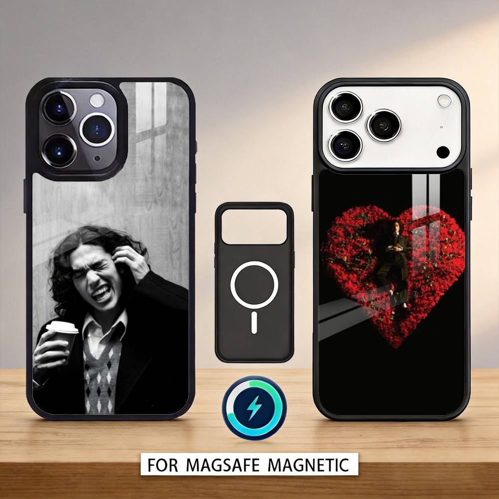 C-Conan Gray Singer Phone Case For iPhone 17,16,15,14,13,12,Pro,Max For Magsafe Magnetic Wireless Charging