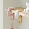 Pack of 2 Duck Shaped Space Saving Under Desk Schoolbag Hanger Bag Hanging Hook for Keys Umbrellas Cups Office Home Use