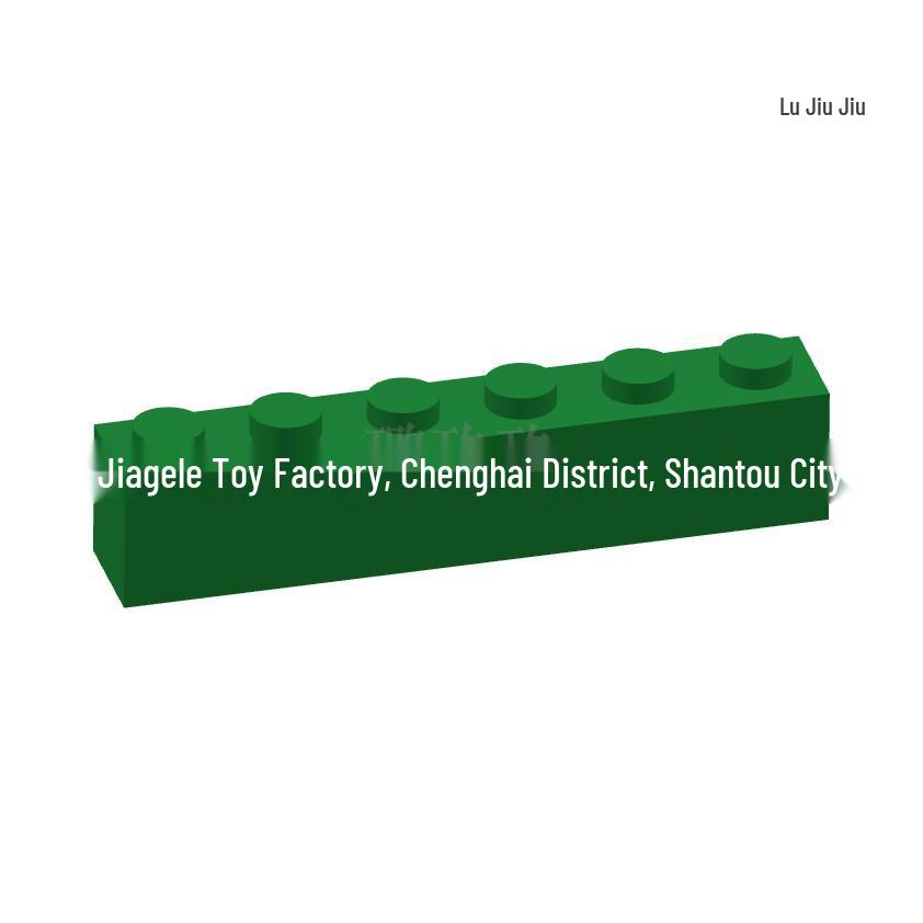1x6 High Brick Accessories: Compatible MOC Building Blocks with Lego, Small Particle Assembly [50G Min Order]
