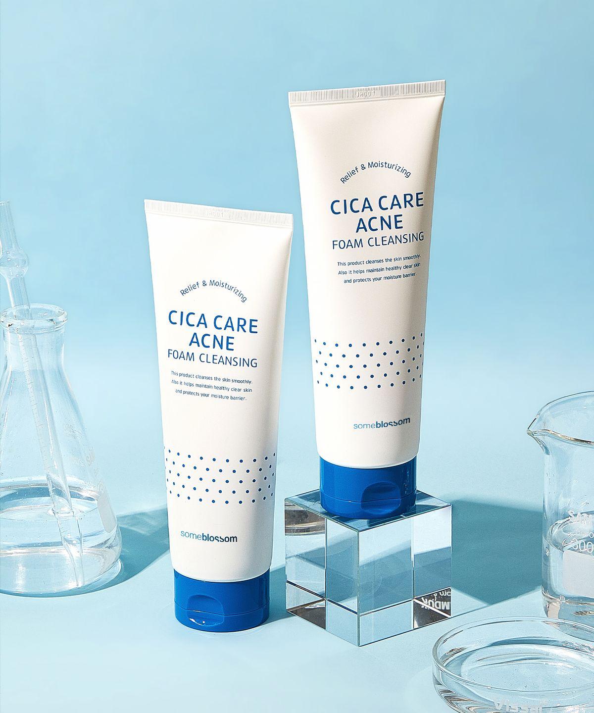 Cica Care Acne Foam Cleansing 250ml x 2