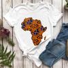 Short-Sleeve Tee-Shirt Clothes For Women Korean Fashion Hip-Hop Female Oversized T-Shirt T-Shirts Ropa Mujer Colorful Pattern