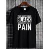 Fibromyalgia And Chronic Pain Awareness T-Shirt - This Shirt Turns When I'M In Pain Slogan, Soft Breathable Unisex Casual Round Neck Tee for
