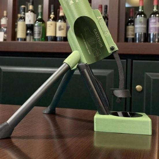 Bottle Opener Mortar-Shaped Tactical Bottle Beer Soda Glass Opener Realistic Bottles Opener Realistic Gift for Military