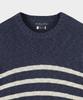 BROOKS BROTHERS Mariner Crewneck Sweater (Navy) (Bbwrmm8851Qfs)