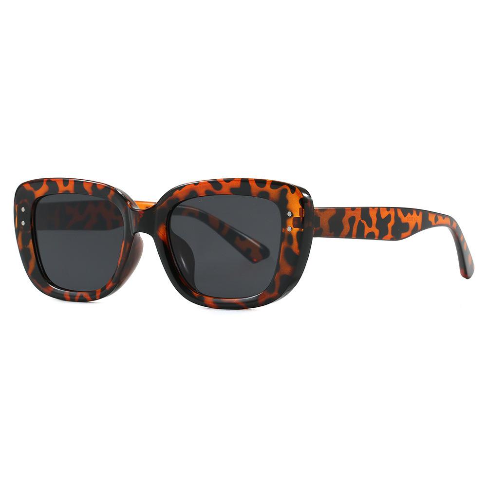 Trendy Square Mi Ding Frame Sunglasses - Artistic, Versatile, European-American Influencer Style