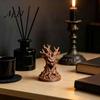 Tabletop Game Scene Props 3D Printed Tree Spirit Figurine, Gothic Ferocious Monsters Ornament for Scary Dryad Sculpture Halloween Miniature