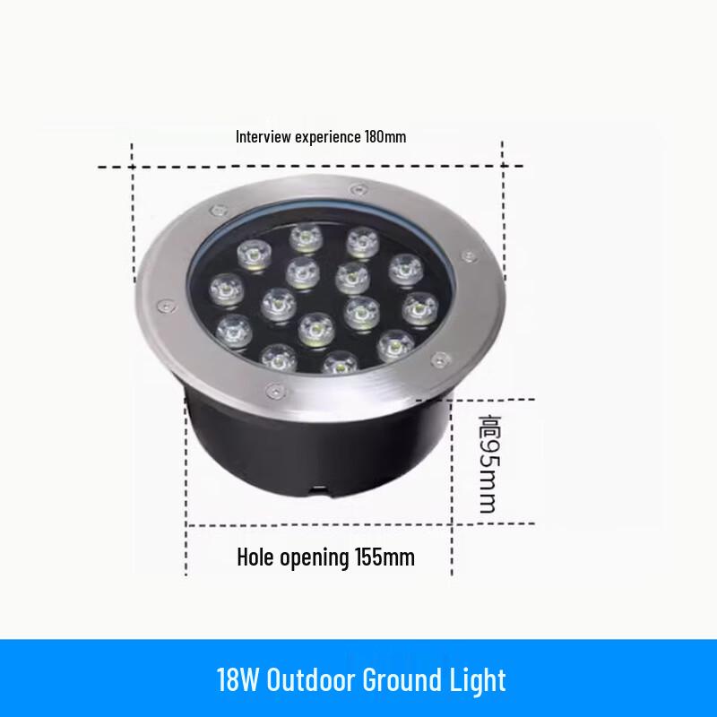 Nufeng 6W Green LED Ground Light