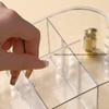 Luxury Clear Cosmetic Organizer Vanity Storage for Lipstick Skincare Dorm Room Essentials Makeup Organizer Box