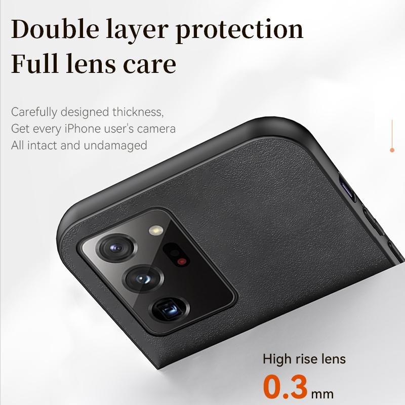 For Samsung Galaxy Note20 Ultra Case Magnetic Holder Phone Case For Samsung Note20Ultra Note 20 Shockproof Leather Back Cover