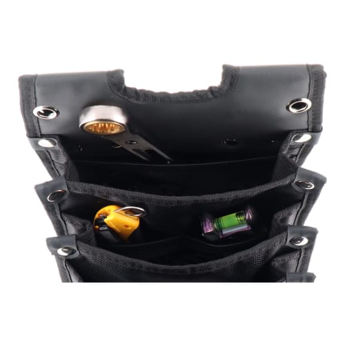 Sankyo Corporation DBLTACT Dura Soft Case, 3-Tier, for Electricians, DTS-03-BK