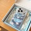 Creative Swirl Falling Flowers & Flowing Water Case for iPhone 17, 16 Pro Max/15/14
