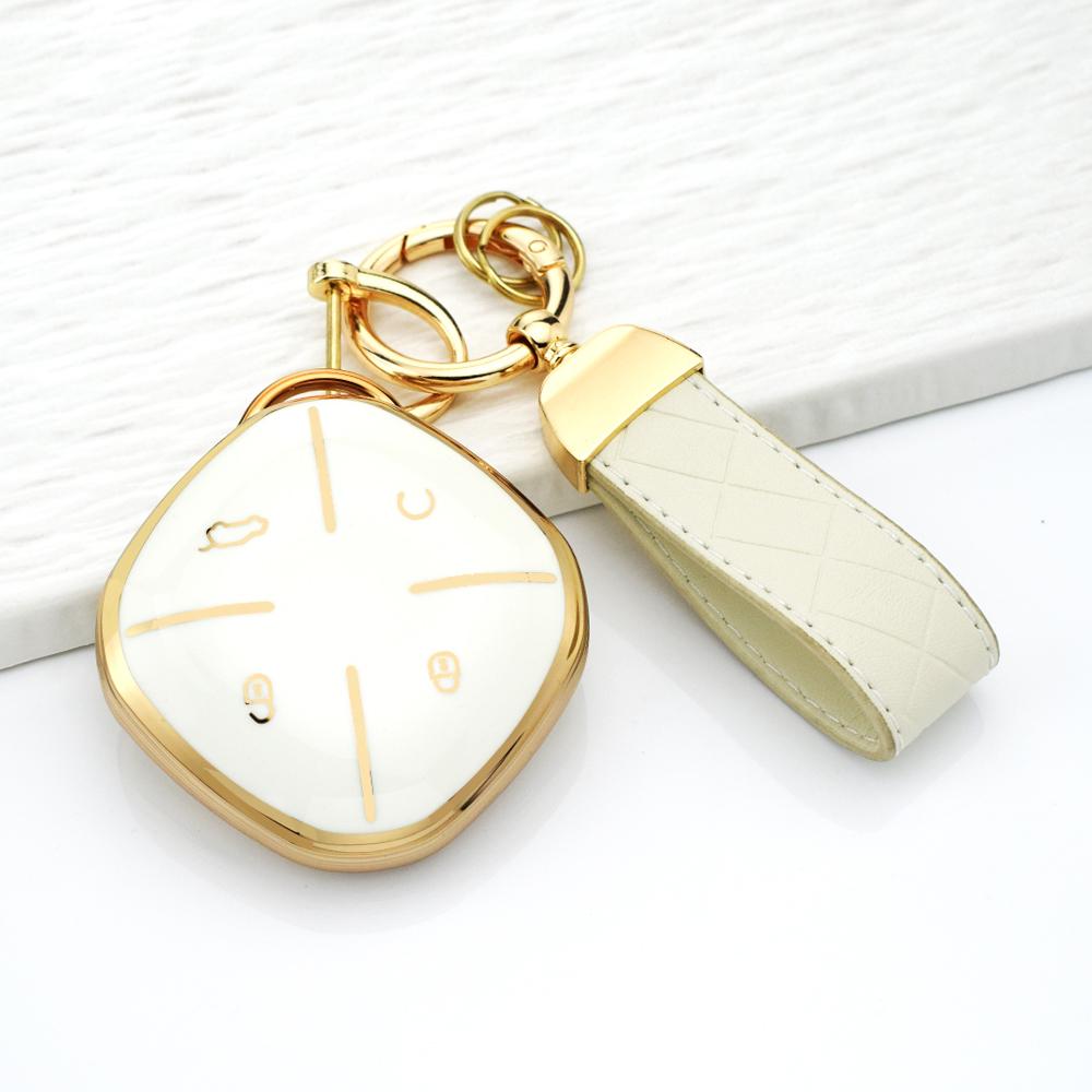 Tpu Car Key Cover Case For Chery Jetour Dashing X-1 Plus Dtc Idm - Anti-Scratch Remote Full Protection Key Fob Shell