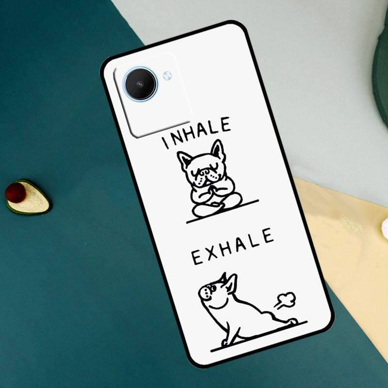 Funny french bulldog For Realme C63 C61 C71 C55 C67 C51 C75 C65 C53 10 11 12 13 14 Pro Plus GT6 GT7 15 Pro Case