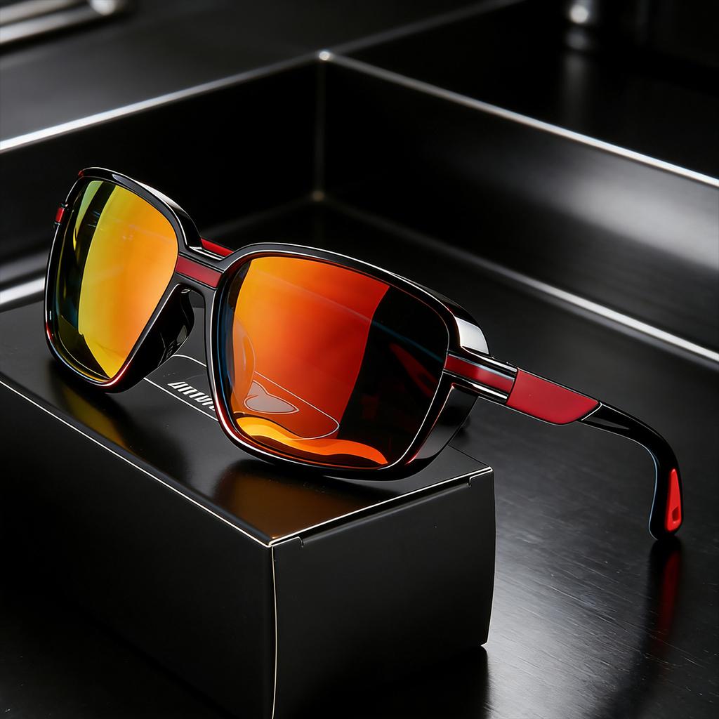 ATL1 Fashion Vintage Square Polarized Sunglasses Men Women Driving Fishing Luxury Brand Designer Sun Glasses Eyewear UV400