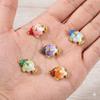 2pcs Stainless Steel Charms Ocean Fish Animal Multicolor Enamel Pearlized Pendants For Women DIY Necklace Jewelry 22mm x 15mm