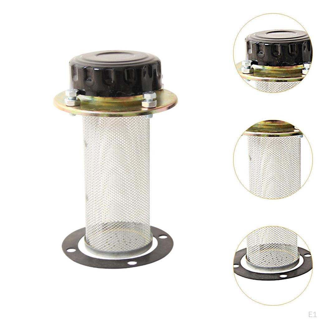 Forklift Hydraulic Oil Cap with Filtering Mesh Loader Fuel Tank Cover Replacement Part