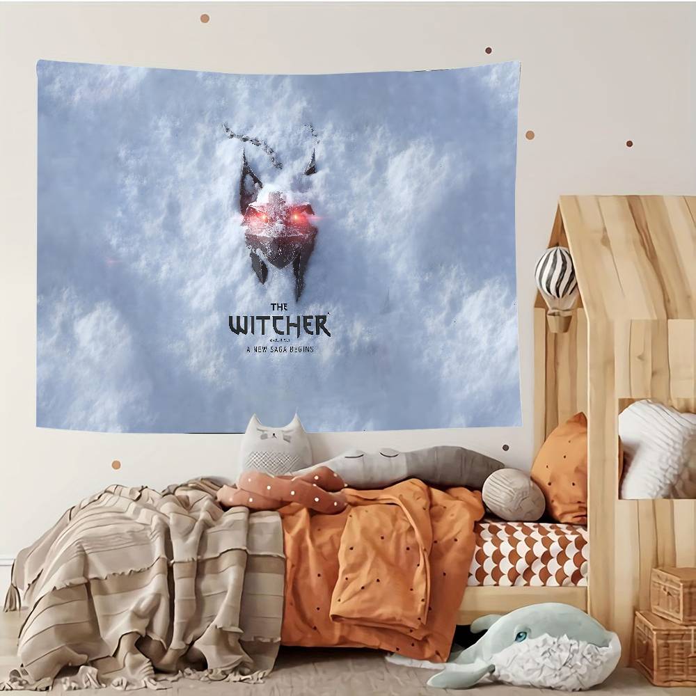 Game HD T The Witcher Tapestry Customizable Tapestries Of Various Styleswall Hangings Celebrity Photo Printingwall Hangings 74x94cm(29x37in)