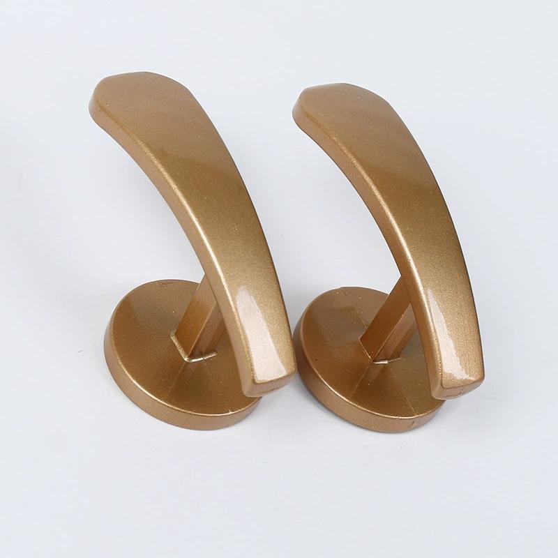 2Pcs Retro Practical Mounted Metal Hooks Curtain Tieback Curtain Hooks Wall Hanger Curtain Holder Home Decor Accessories