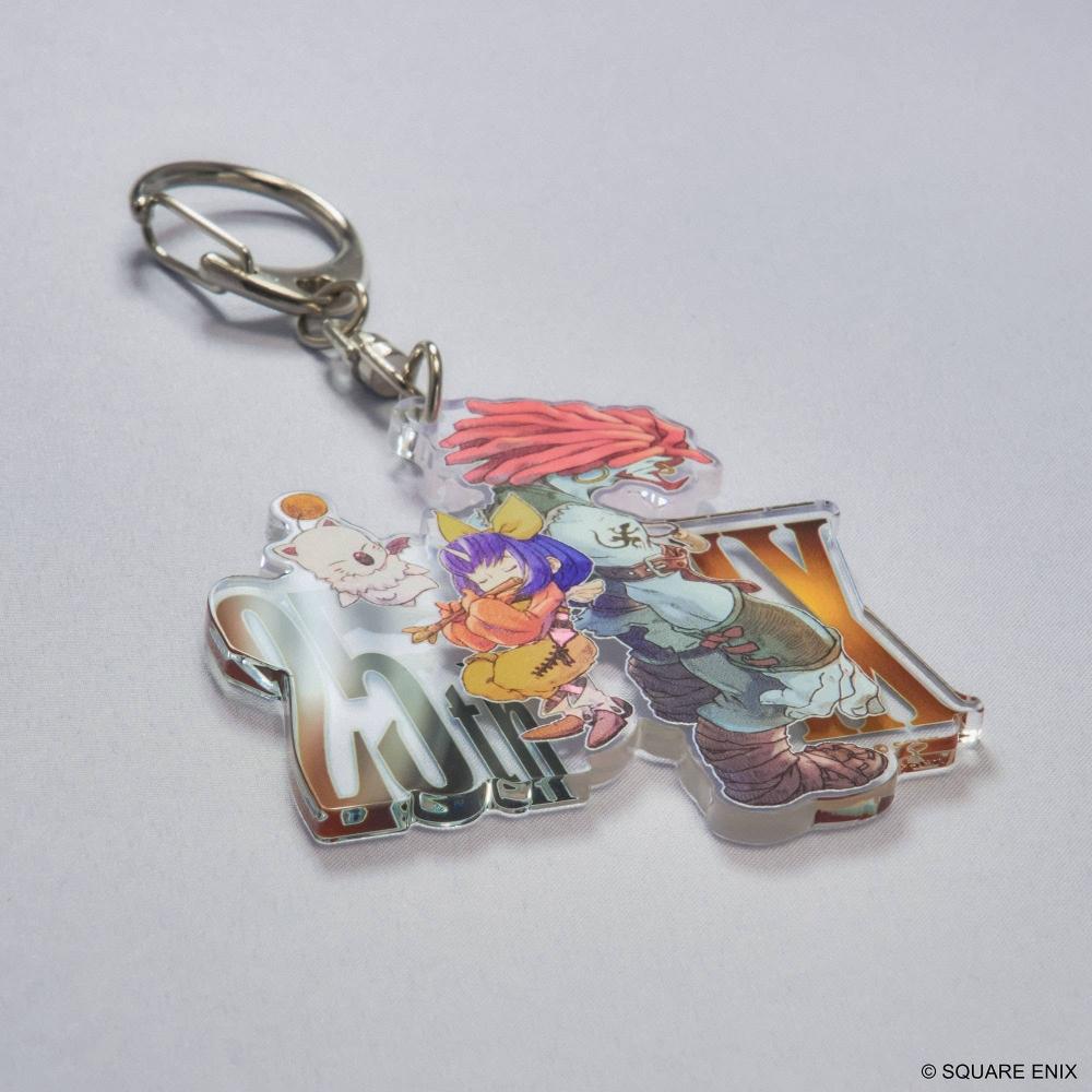 Final Fantasy Ix Final Fantasy Ix 25th Anniversary Acrylic Keychain Eiko   Salamander