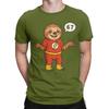 Flash Sloth Graphic 100 Cotton Tshirt Sloth Flash Tees Tops For Unisex