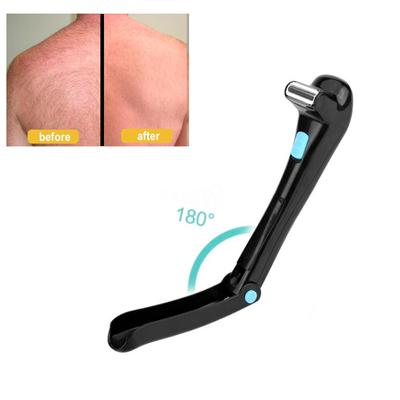 Professional Electric Back Hair Shaver Razor Depilatory Do-it-yourself Cordless Foldable Body Hair Trimmer Hair Removal Tool