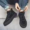 Nové pánské boty Vysoce kvalitní podzimní a zimní boty na skateboarding Vysoký top Pohodlné boty Trendy Retro boty pro volný čas s měkkou podrážkou