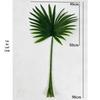 Nordic Artificial Palm Leaf Decor for Weddings and Home Floral Arrangements