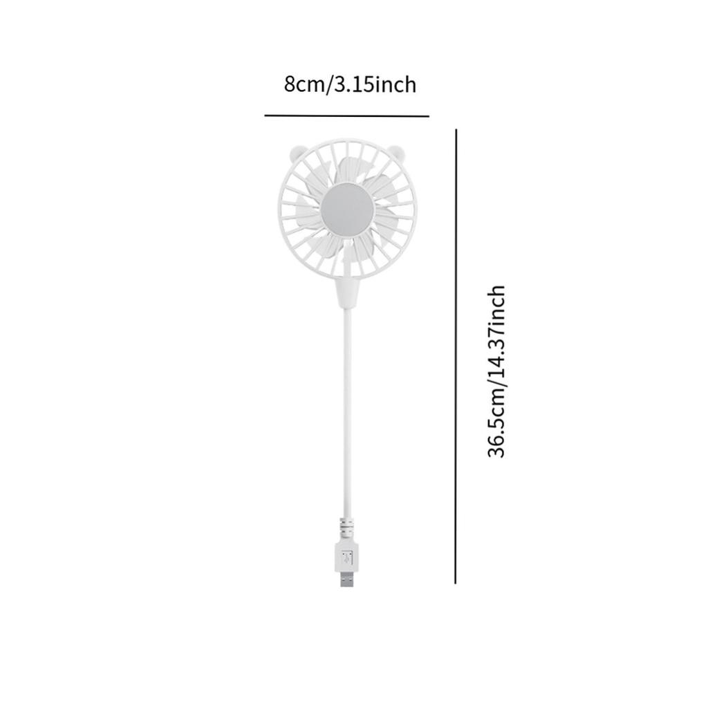 Mini Portable USB Fan for Travel Commute Accessories Lightweight Desk Fan