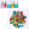 New 100pcs Assorted Car Small Size Low Profile Fuse Box 5 7.5 10 15 20 25 30 Amp