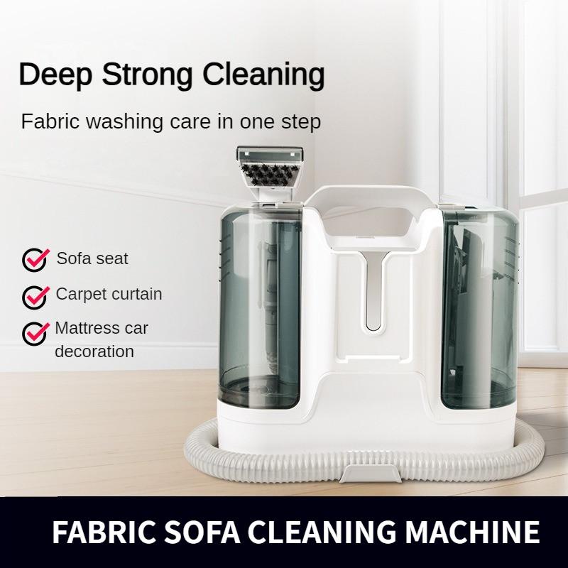 400W Carpet Curtain Sofa Cleaning Machine Small Multifunctional Fabric Vacuum Cleaner Household Spray Suction Integrated Machine