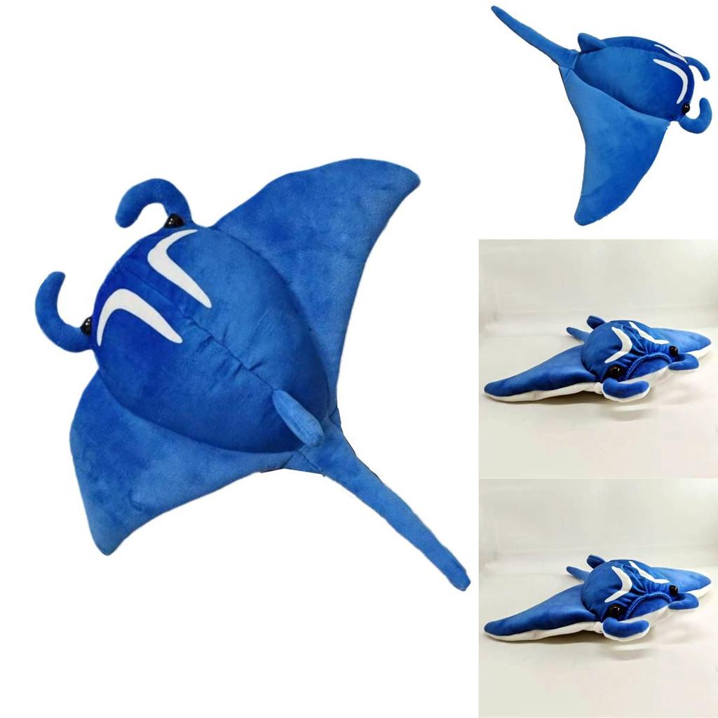 Plüsch-Rochen-Spielzeug für Kinder, weiches Tier-Schlafhilfe mit PP-Baumwollfüllung
