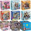 One Piece Collections Rare Cards Box Booster Pack Anime Luffy Zoro Nami Chopper TCG Game Collectibles Card Child Birthday Gift
