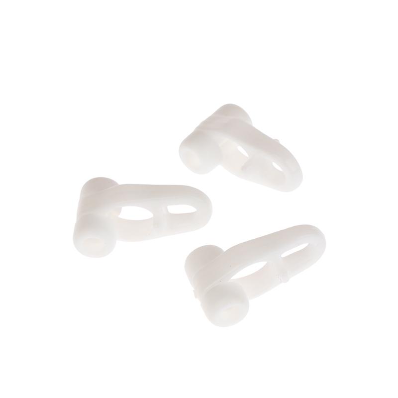 50 Stück Leichte Gardinenschienen-Gleitradhaken Typ Universal Gerade Schiene Gebogene Schiene Schieber Gardinenhakenring