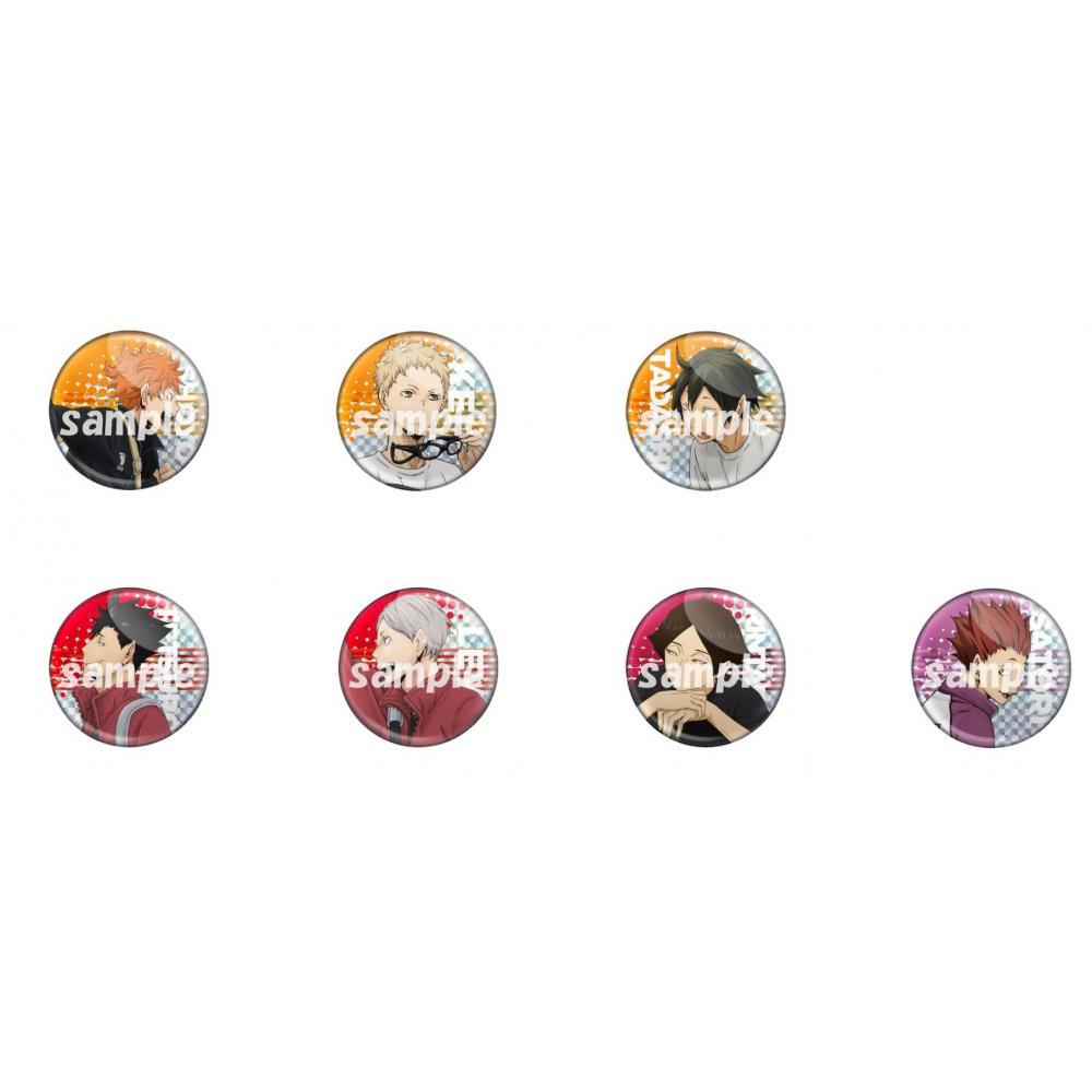 

Haikyu Haikyu Middle Blocker Glitter Can Badge 1box 7pcs