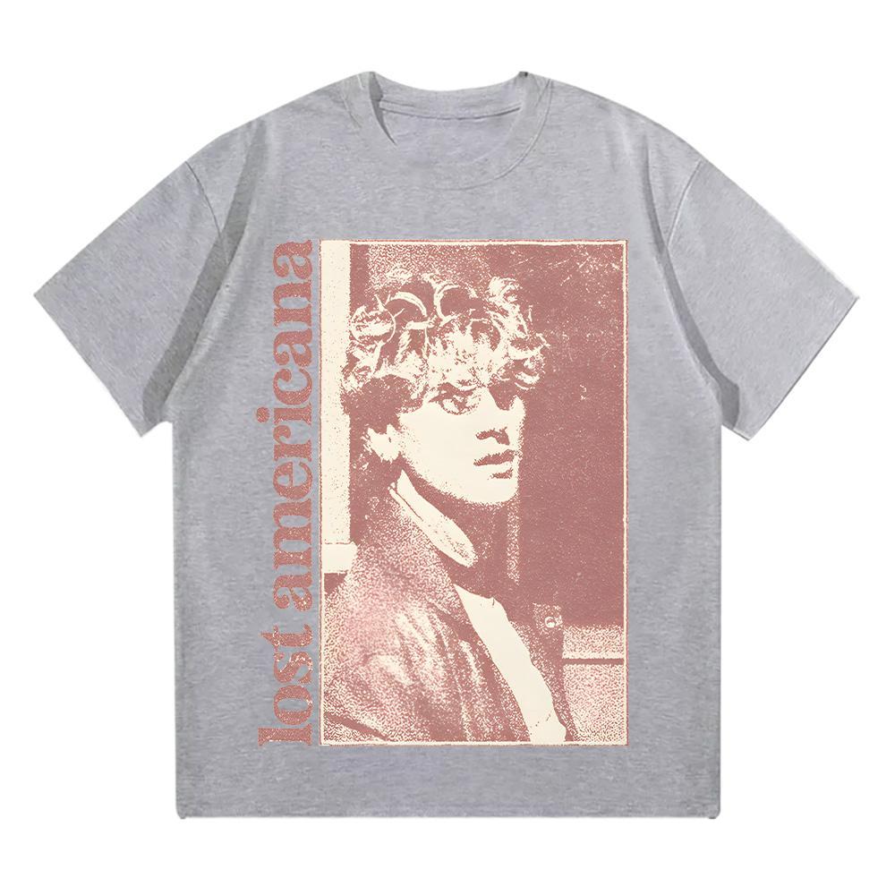 Mgk Leaning Photo Tee Machine Gun Kelly Graphic T Shirt Hip Hop Cotton Tee-shirt Short Sleeve Gothic Tshirt O-neck Retro Clothes