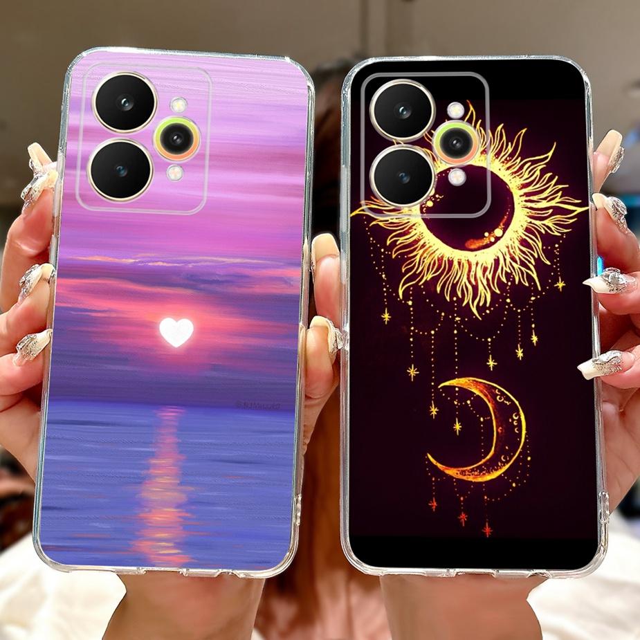 For Realme 15 Case Realme15 Pro RMX5101 Luxury Fashion Painted Cover Soft Slim Phone Case For Realme 15 Pro 5G Back Cover Bumper