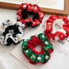 Christmas Elastic Hair Rope Ponytail Holder Christmas Fashion Head   Decoration Headdress Hair Accessories for Girls