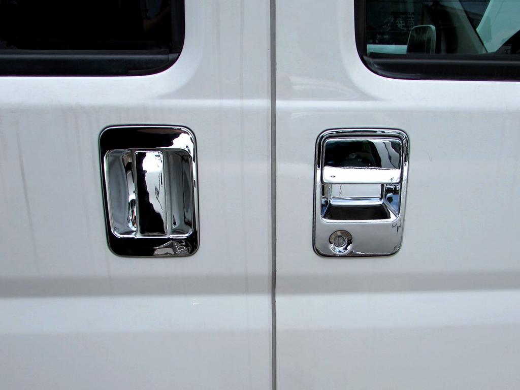 BRIGHTZ Vamos Hobby HM3 HM4 Chrome Door Handle Cover Knob Plate Set HM M3 M4 3 4 Vamos Hobby 24860 [DHC-NOBU-194]