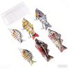 6Set of Long-cast Vibrating Pencil Lures, Bionic Artificial Bait, Specialized Fishing Bait for Mandarin Fish and bass10CM
