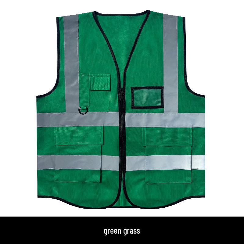 Rui Chuang Multi-Pocket Reflective Safety Vest for Construction and Transportation