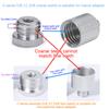 Microphone Stand Conversion Screws 1/4" To 5/8" Thread Screw Mount Adapter For Microphone Stable Clip Cantilever Stand