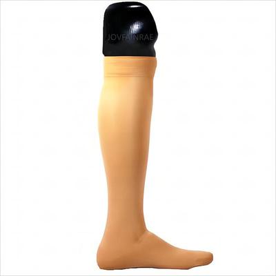 6 Stück Prothesensocke Wadenmanschette Bein unter dem Knie Weiche Bequeme Abdeckung Liner Stumpfsocken für Amputierte