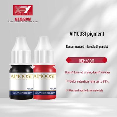 Semi-Permanent Makeup Pigment for Eyebrow Microblading and Lip Embroidery - Plant-Based Emulsion