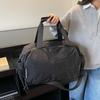 Compact Travel Duffel Bag with Adjustable Shoulder Strap Multiple Pockets Lightweight Weekender Bag