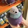 23cm Fat Pigeon Plush Toy Cartoon Fluffy Bird Doll Xmas Gift Doll Pet Companion Toy Ornaments Xmas Birthday Children Gift Cute