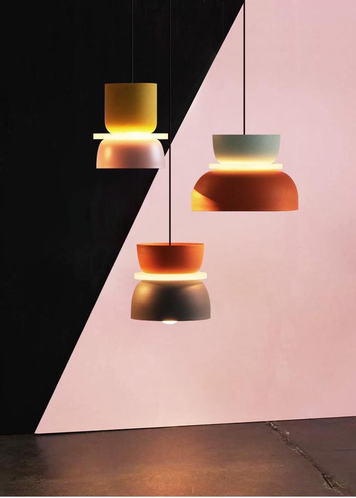 Nordic Macaron Pendant Light for Living Room