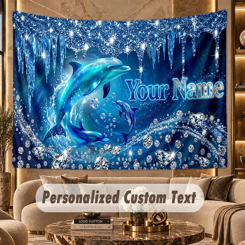 Other Similar Designs (18) Theme Wall Tapestry Customized With Name Text Personalized Hanging Tapestry For Bedroom Living Room Decor